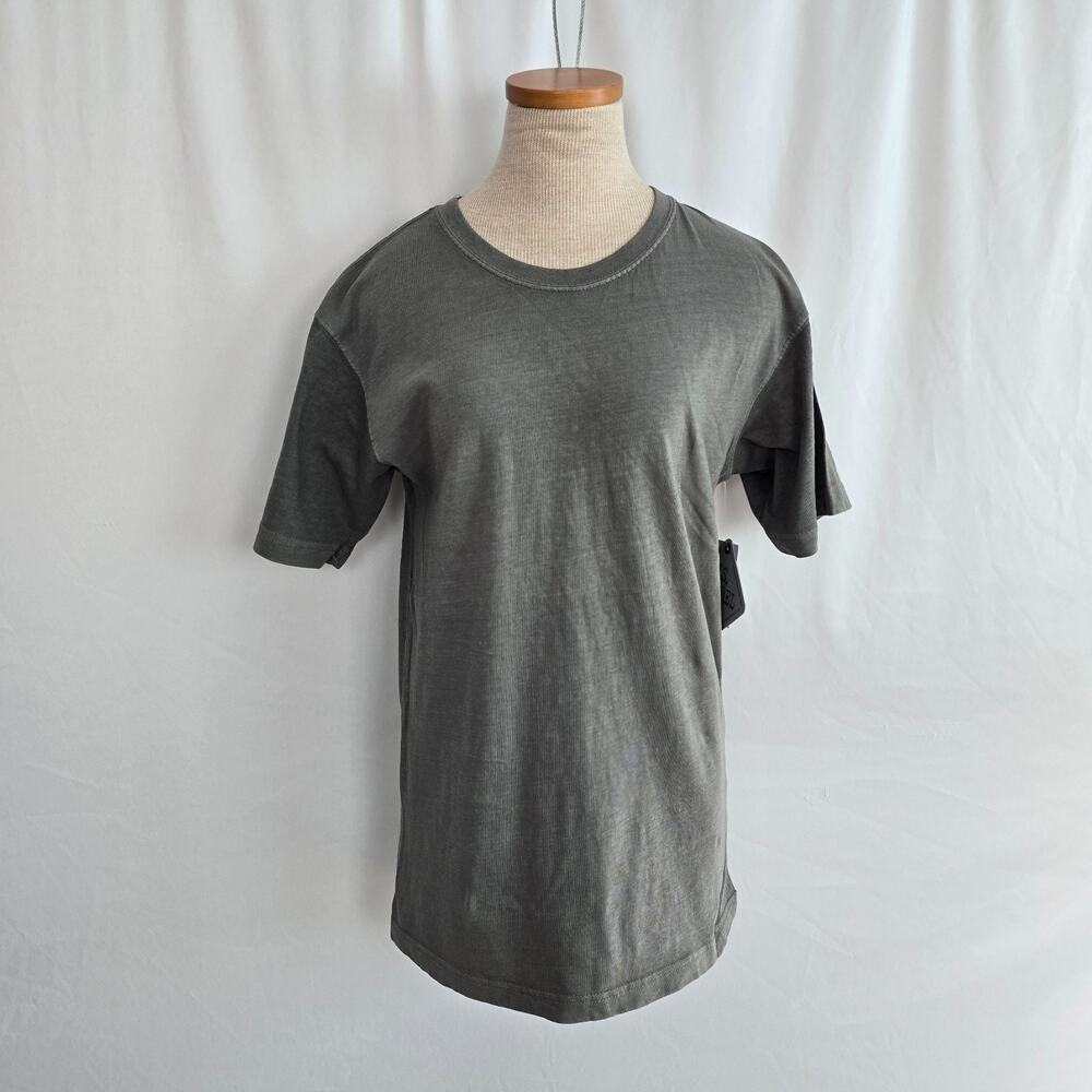 U.S. Apparel Cotton T-Shirt Women's S Charcoal Crew Neck Short Sleeve NWT